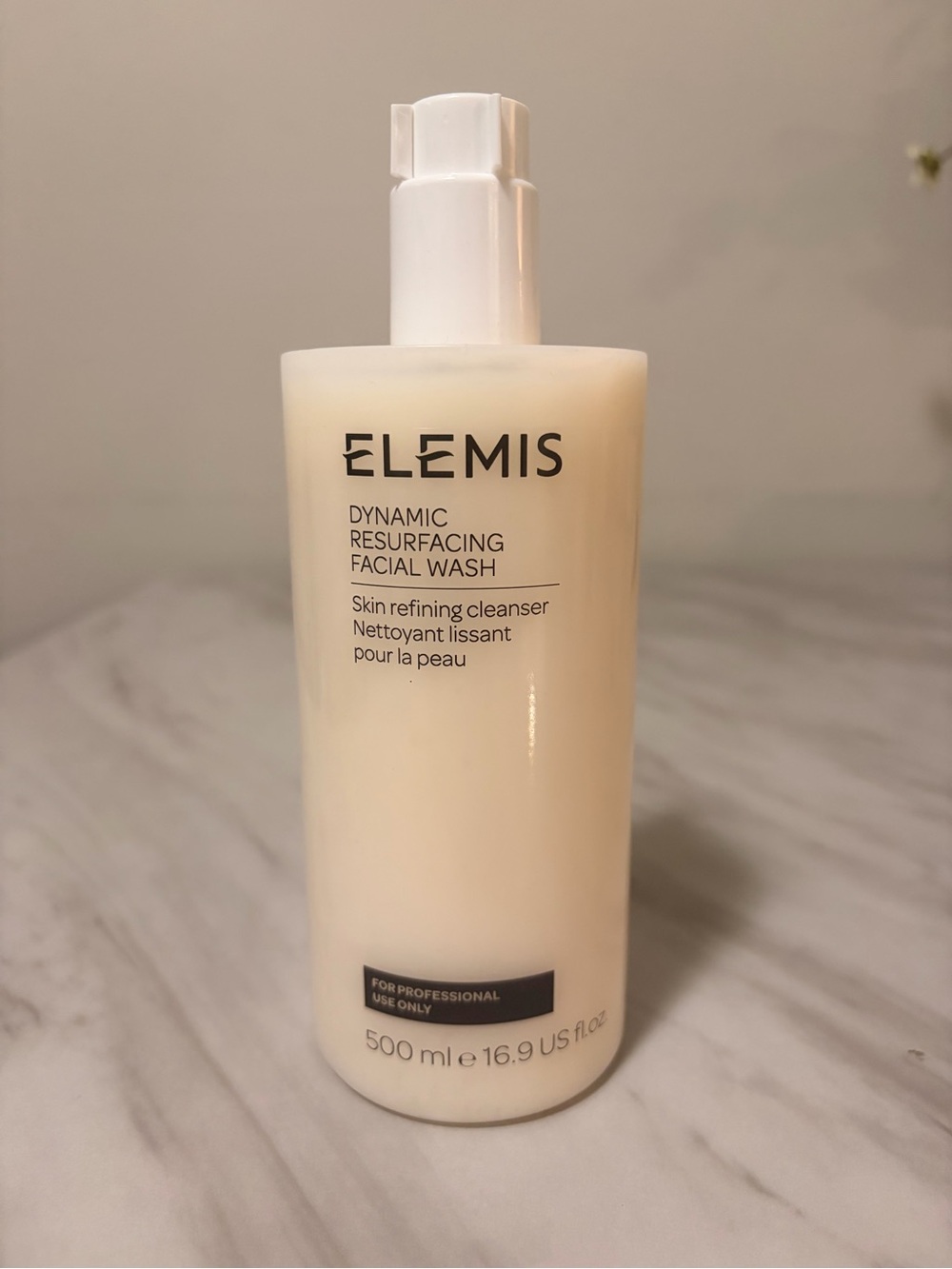 ELEMIS PROFESSIONAL SIZE Dynamic Resurfacing Facial Wash Bottle- 500 ml